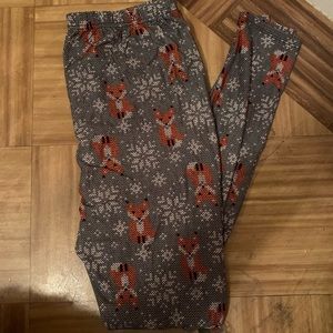Legging Army Fox Faux Sweater Leggings - Plus